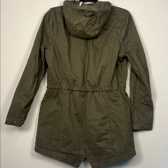 Betabrand Women's Gray Hue of Green Utility Jacket Coat‎ Size Small - Picture 6 of 8